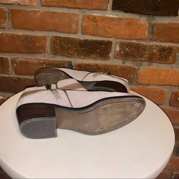 Sam Edelman Gray Suede Phoenix Ankle Booties 7 - Picture 9 of 9